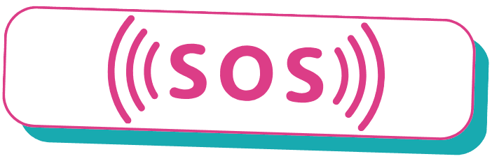SOS alert indicator